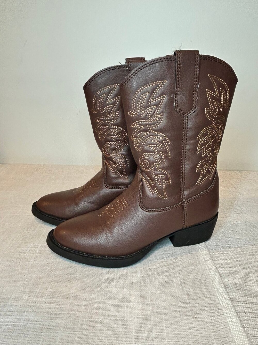 Deer Stag ranch youth cowboy boots
